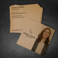 Carte d’affaires imprimée professionnelle