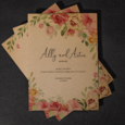 Cartes d'invitation imprimée professionnelle