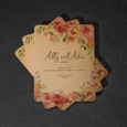 Cartes d'invitation imprimée professionnelle