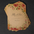 Professional Printed Invitation