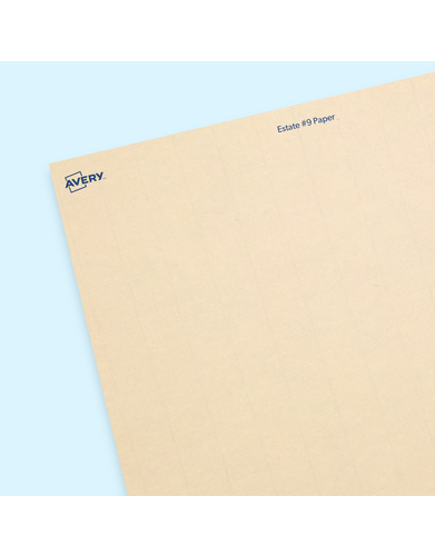 Estate #9 Paper Labels