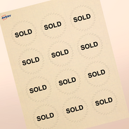 Professional Printed Starburst Labels
