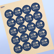 Professional Printed Round Labels