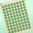Professional Printed Round Labels