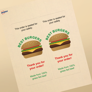 Professional Printed Rectangle Labels