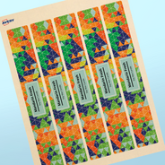 Professional Printed Rectangle Labels