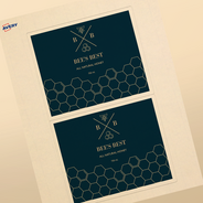 Professional Printed Rectangle Labels