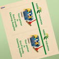 Professional Printed Rectangle Labels