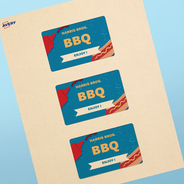 Professional Printed Rectangle Labels