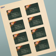 Professional Printed Rectangle Labels