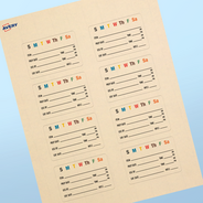 Professional Printed Rectangle Labels