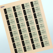 Professional Printed Rectangle Labels