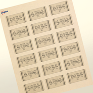 Professional Printed Rectangle Labels