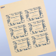 Professional Printed Rectangle Labels