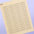Professional Printed Rectangle Labels