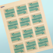 Professional Printed Square Labels