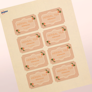 Étiquettes rectangulaires