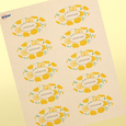 Professional Printed Oval Labels