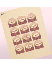 Professional Printed Arched Labels