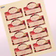Professional Printed Arched Labels
