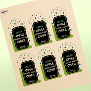 Professional Printed Arched Labels
