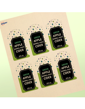 Professional Printed Arched Labels
