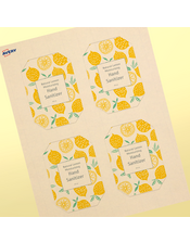 Professional Printed Emerald Labels