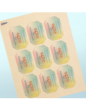 Professional Printed Emerald Labels