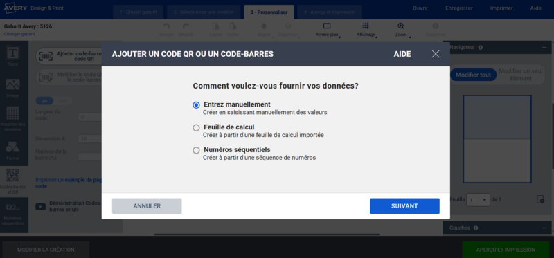QR code generator