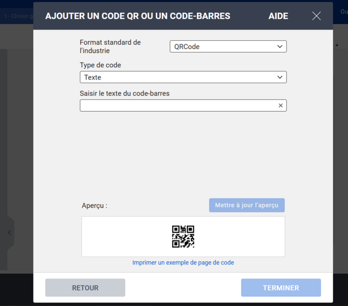 QR code generator