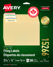 Assorted Filing Labels