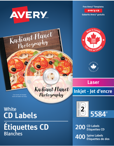 Avery&reg; Étiquettes CD 
