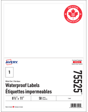 Rectangle Waterproof Labels