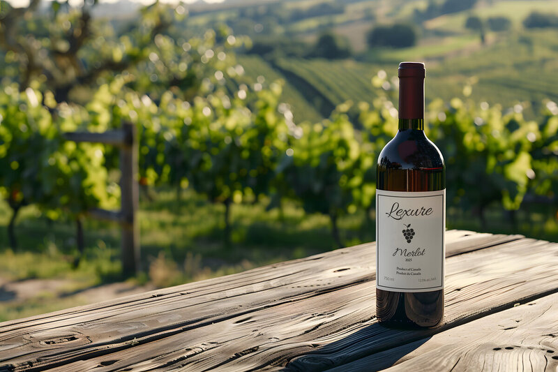 custom wine bottle label