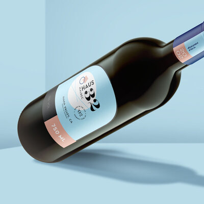 wine bottle label