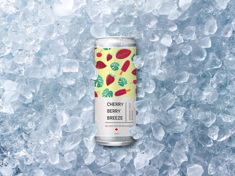 cold beverage labels