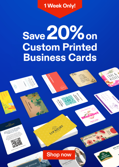 Business Card Sale
