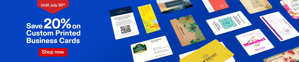 Business Card Sale
