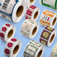 Professional Printed Roll Labels, Square