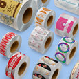 Professional Printed Roll Labels, Oval