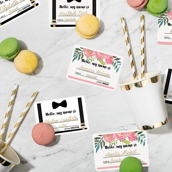 wedding labels