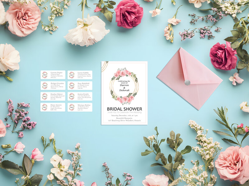 wedding labels