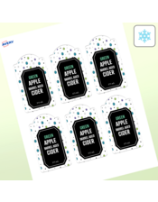 Professional Printed Arched Labels