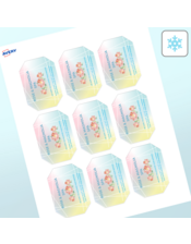 Professional Printed Emerald Labels