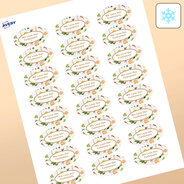 Professional Printed Oval Labels