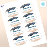 Professional Printed Oval Labels