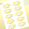 Professional Printed Oval Labels