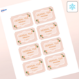 Professional Printed Rectangle Labels