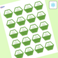 Étiquettes hexagonales