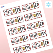 Professional Printed Rectangle Labels